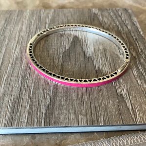 Pandora Hot Pink and CZ Bangle